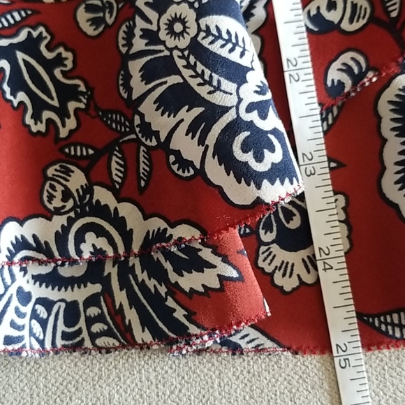 Madewell Silk Bow Tank in Italian Floral - Picture 8 of 8